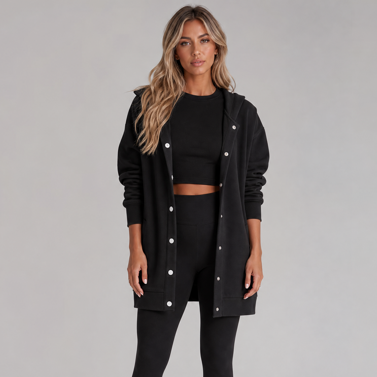 The Bliss Button Sweater