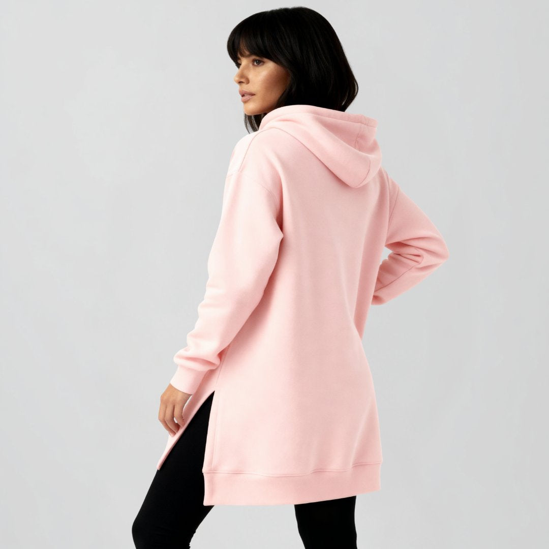 Robe à capuche oversize