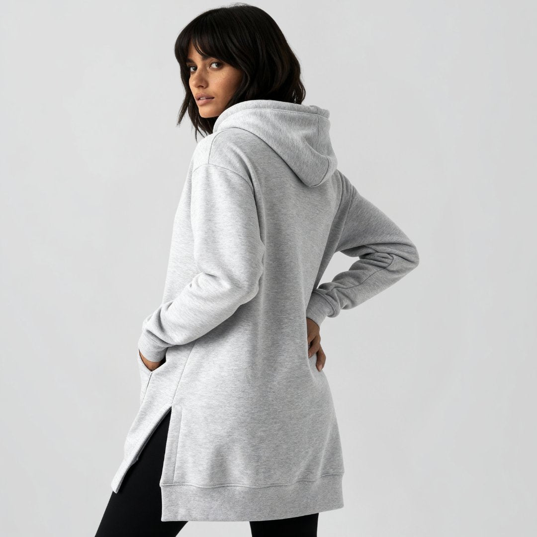 Robe à capuche oversize