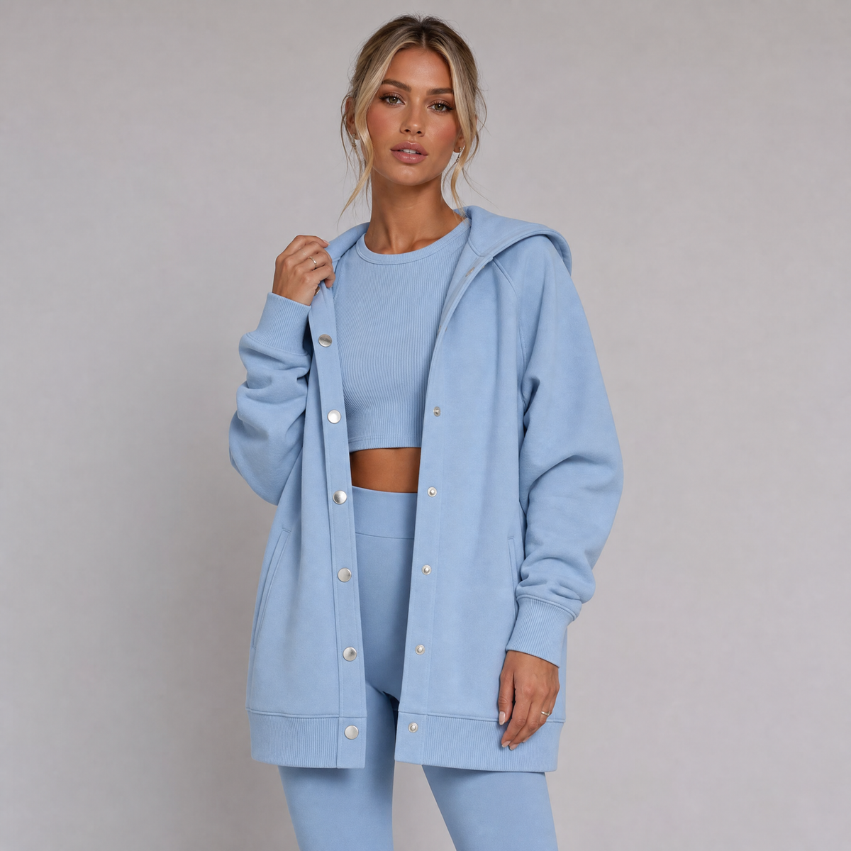 The Bliss Button Sweater