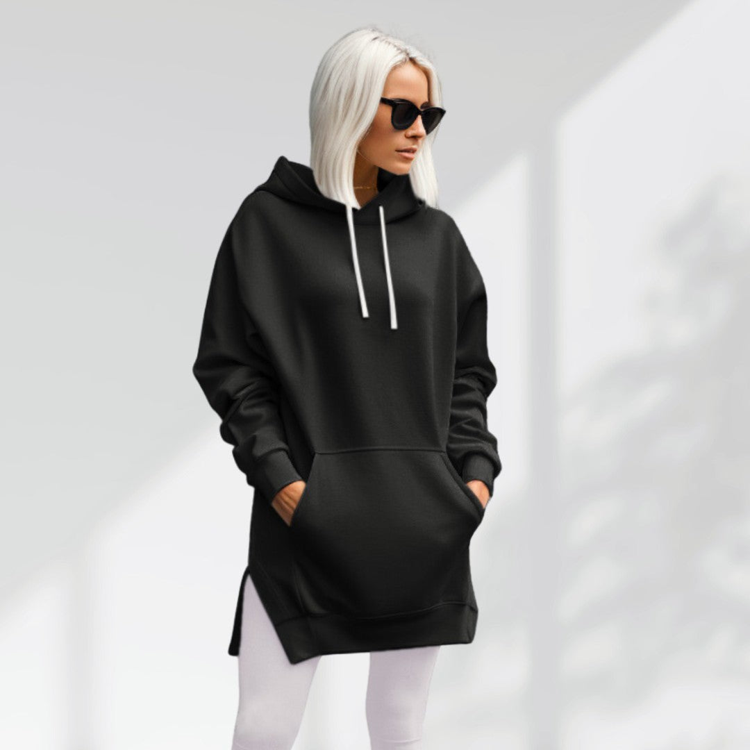 Robe à capuche oversize