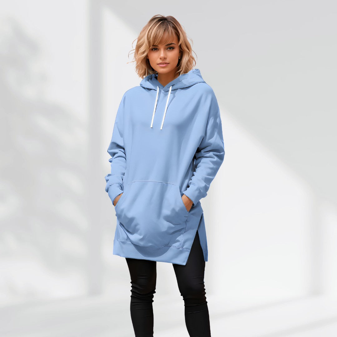 Robe à capuche oversize