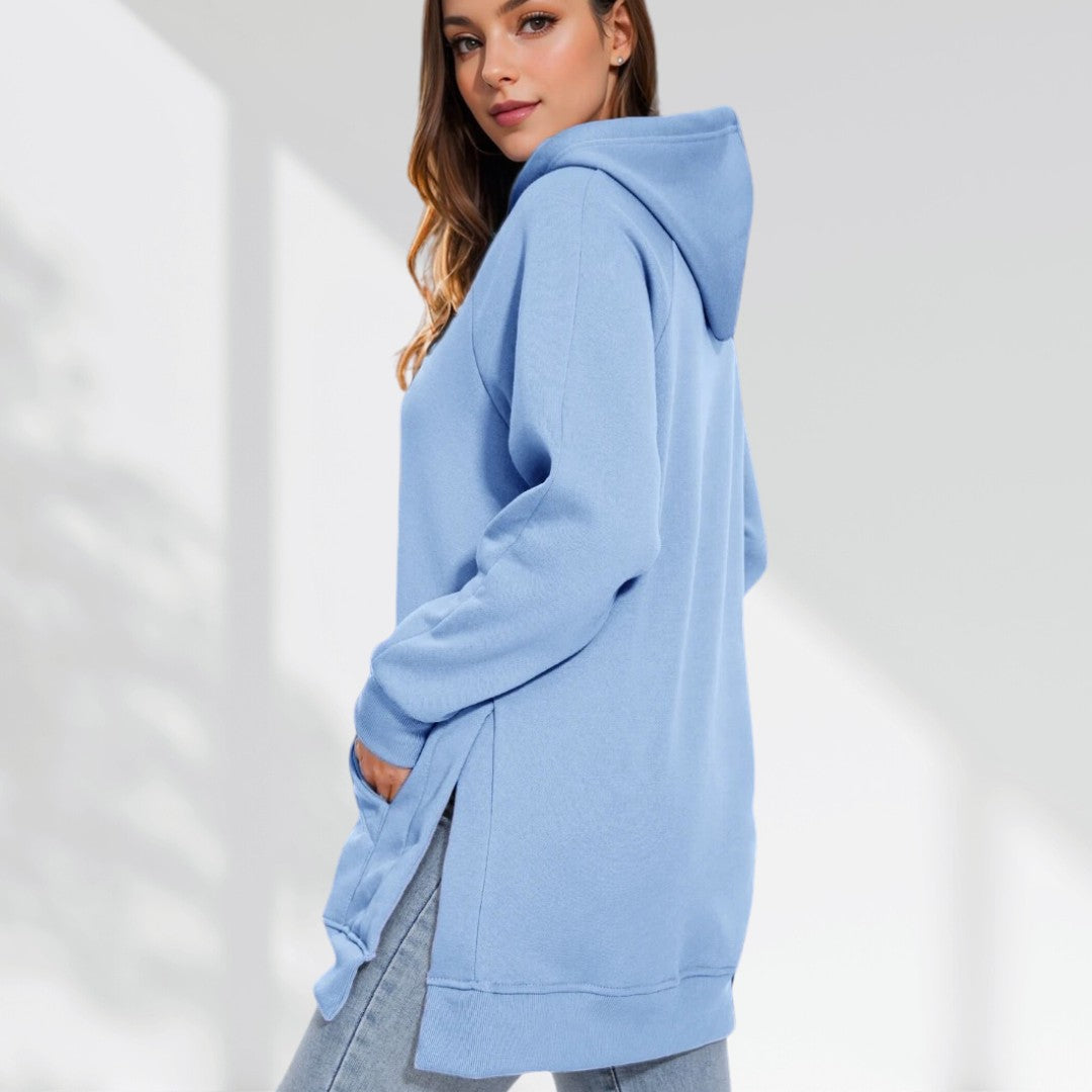 Robe à capuche oversize