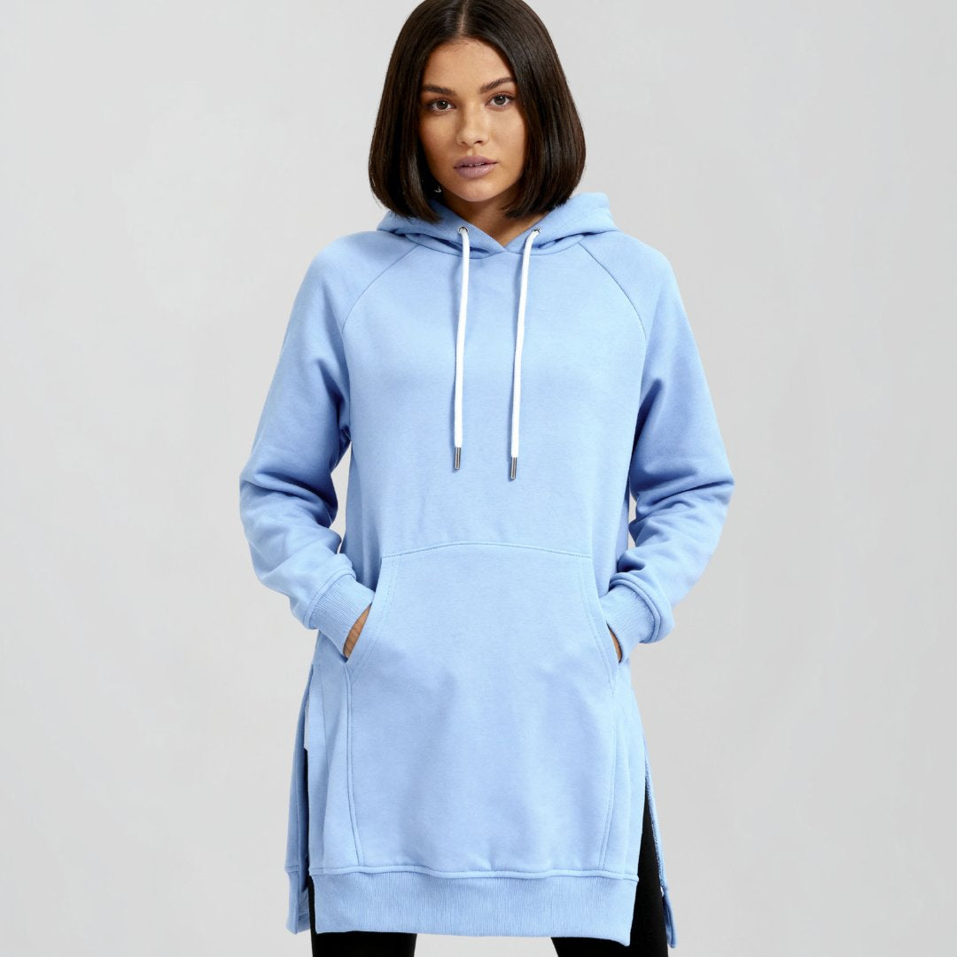 Robe à capuche oversize