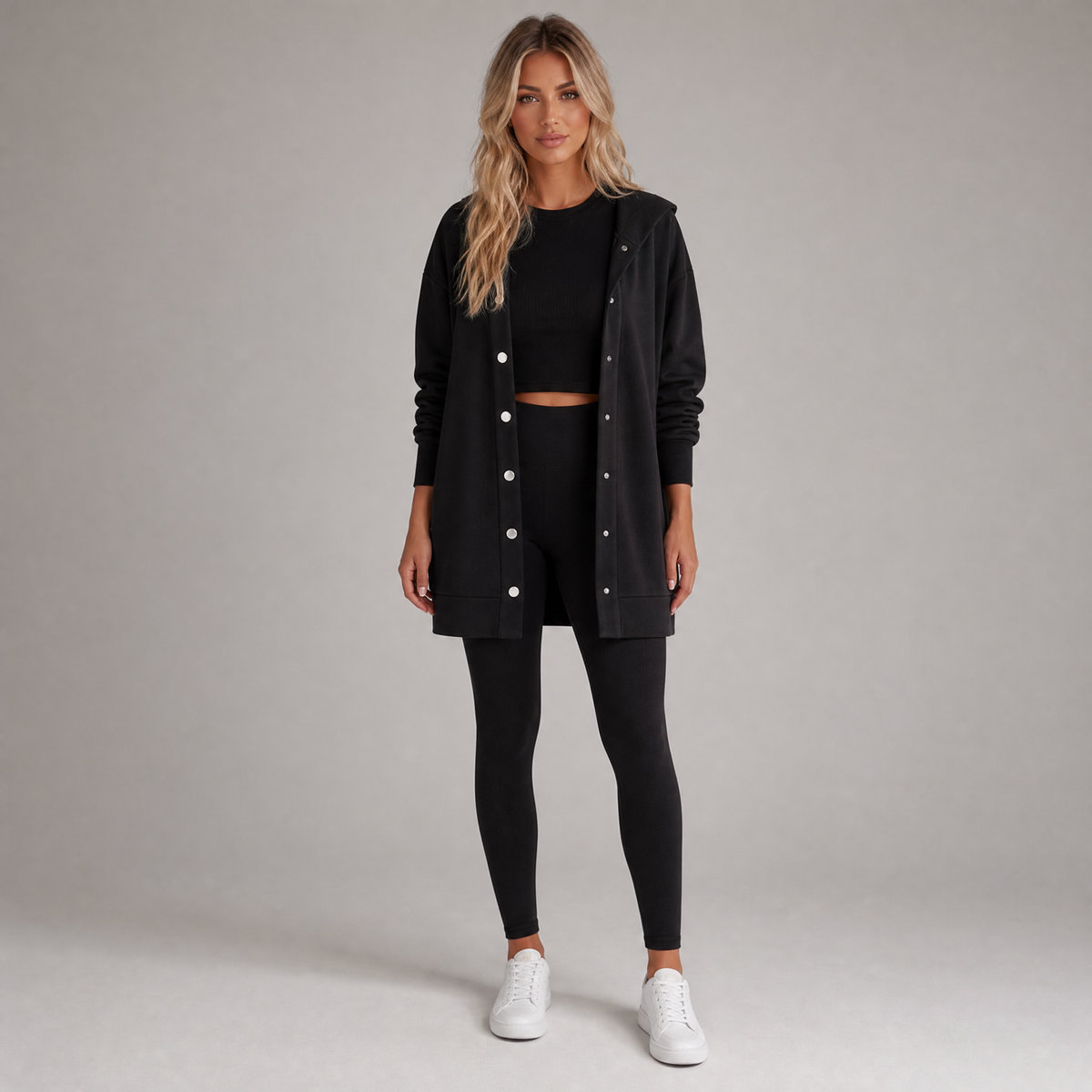 The Bliss Button Sweater