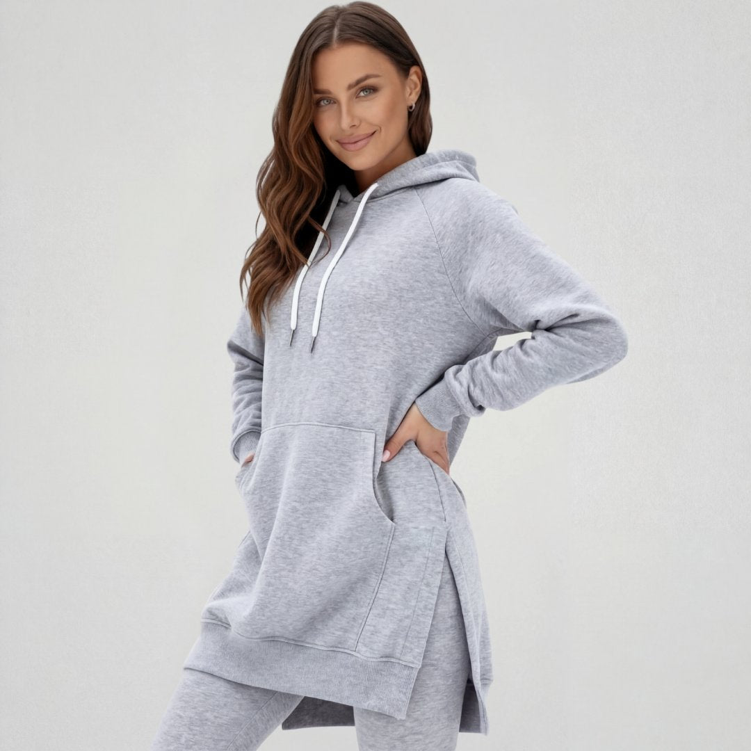 Robe à capuche oversize