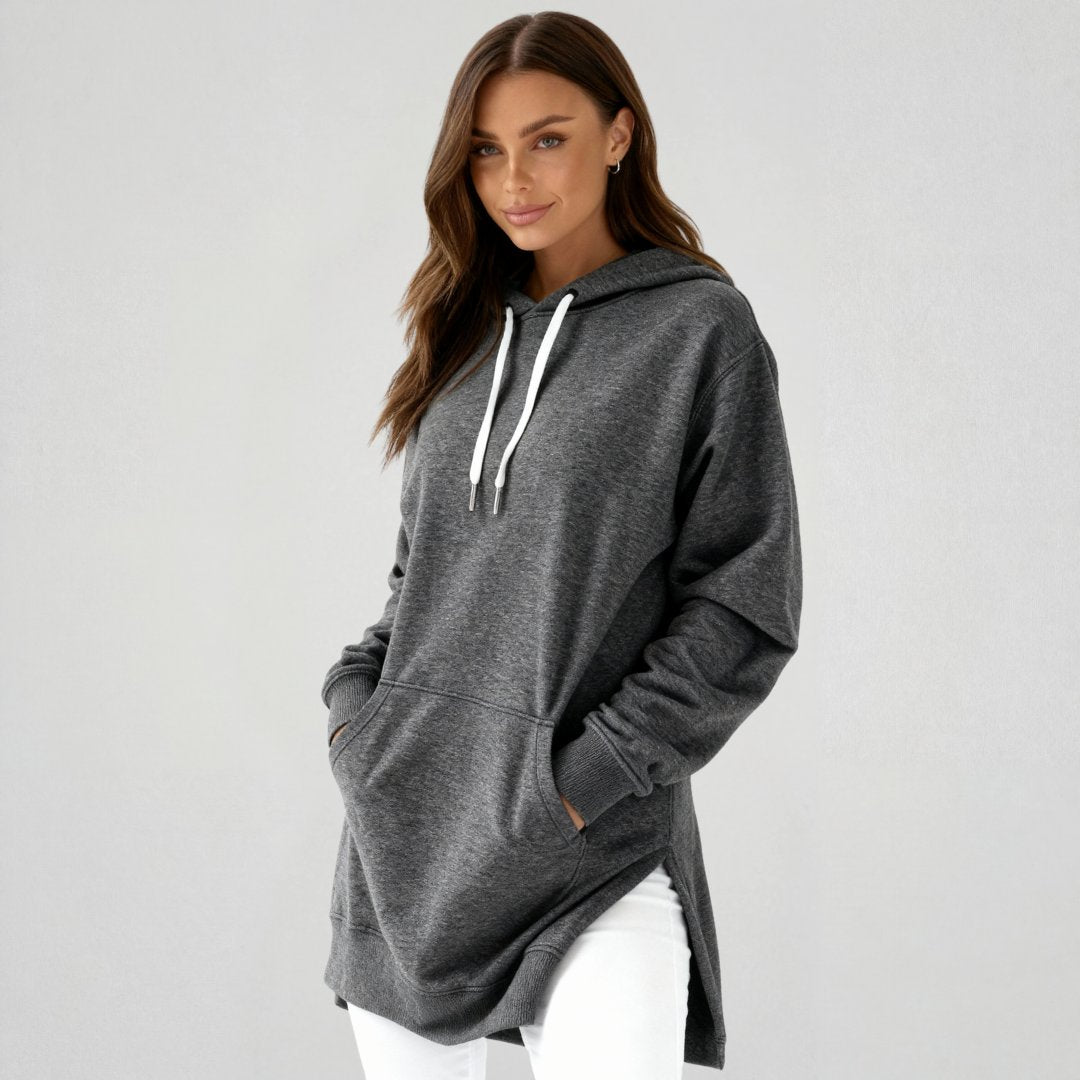 Robe à capuche oversize