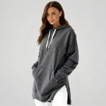 Robe à capuche oversize