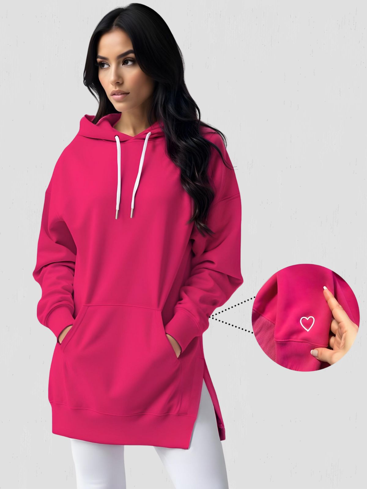 Oversized Hoodie Dress