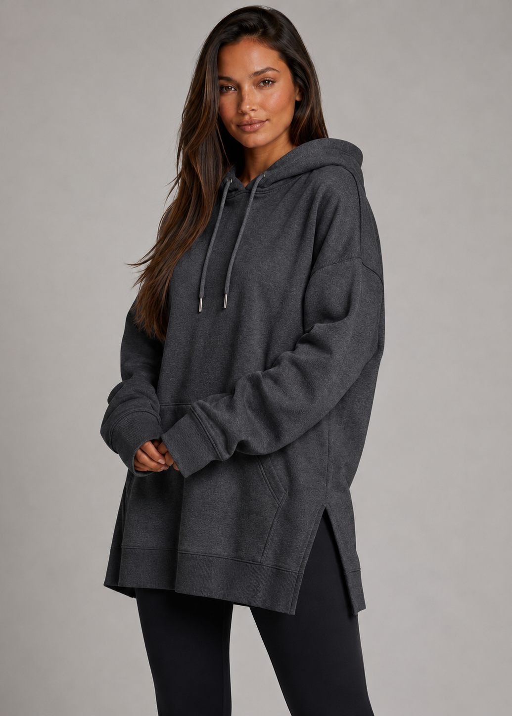 Oversized Hoodie Dress Set