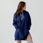 Robe à capuche oversize