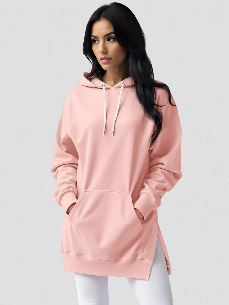 Übergroßes Hoodie-Kleid