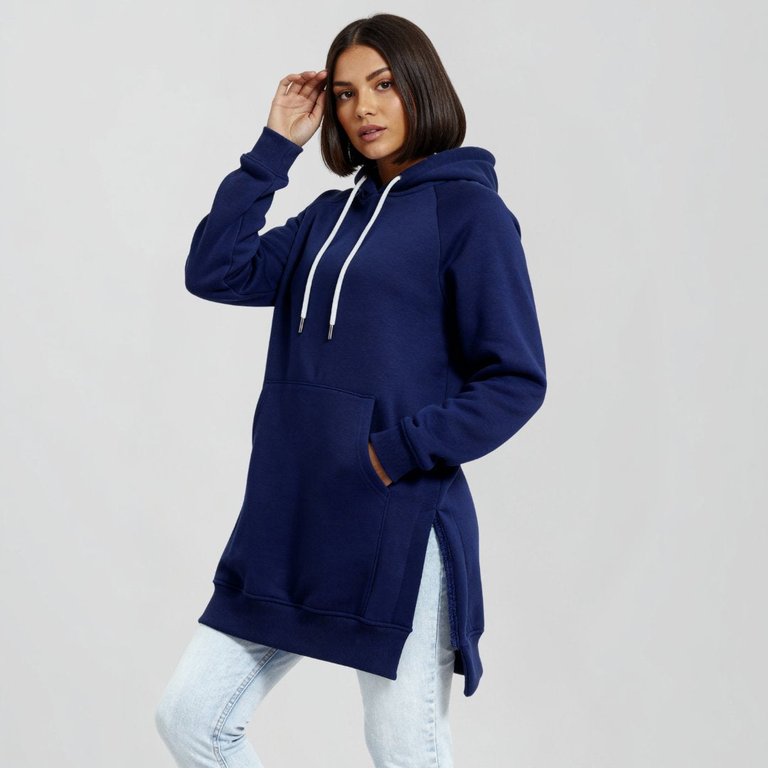 Robe à capuche oversize