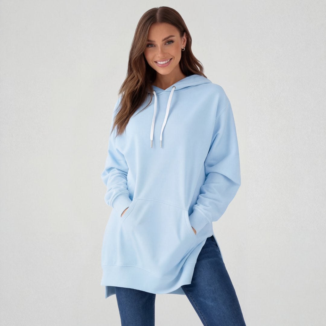 Robe à capuche oversize