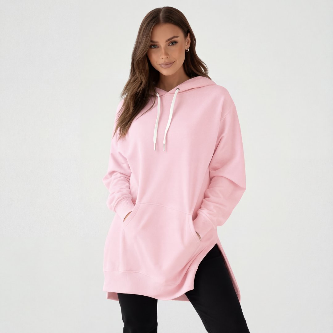 Robe à capuche oversize
