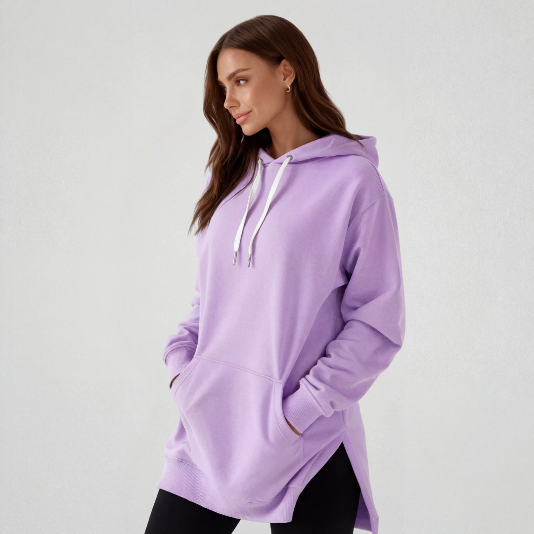Robe à capuche oversize