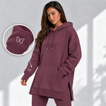 Robe à capuche oversize