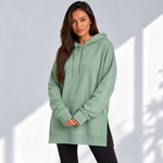 Robe à capuche oversize