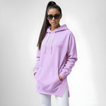 Robe à capuche oversize