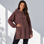 Robe à capuche oversize